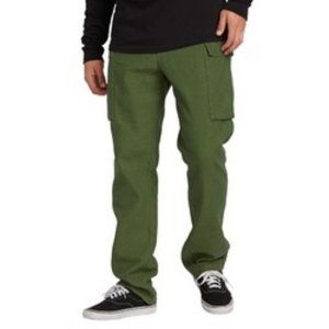 Volcom Men's Olive Green Cargo Pants
